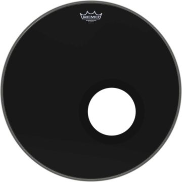  Remo 20" Powerstroke 3/Ebony G.C.+ Fix Dynamo
