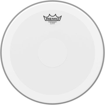  Remo 14" Powerstroke 4 Coated + Clear Dot