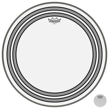  Remo 20" Powersonic Clear
