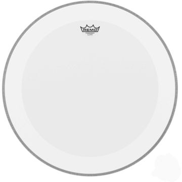  Remo 22" Powerstroke 4 Coated + Clear Dot