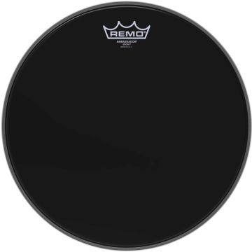  Remo 13" Ebony Ambassador