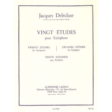 20 Etudes pour xylophone