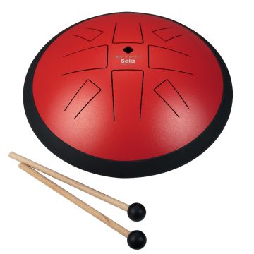 SELA Melody Tongue Drum 10“ C Pygmy Red