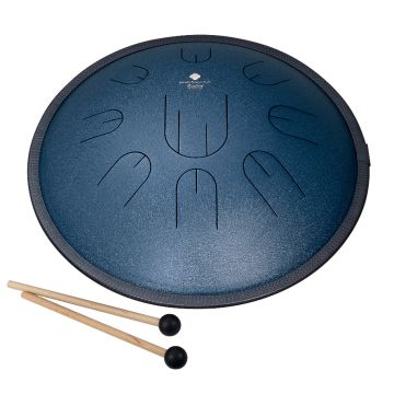 SELA Melody Tongue Drum 14" D Amara Navy blue incl. carrying bag