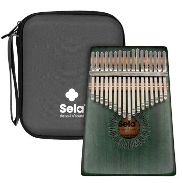 SELA Kalimba Mahogany 17 Green